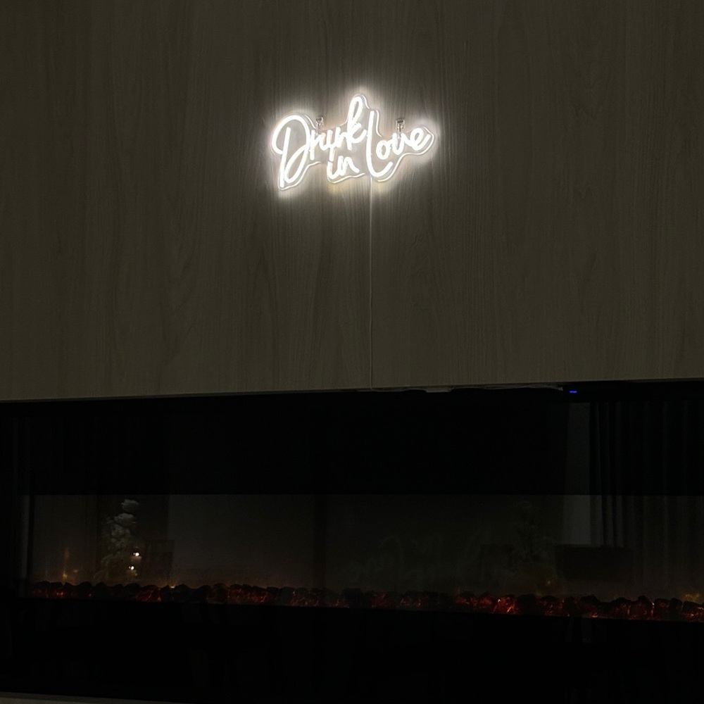 Drunk in Love Neon Sign